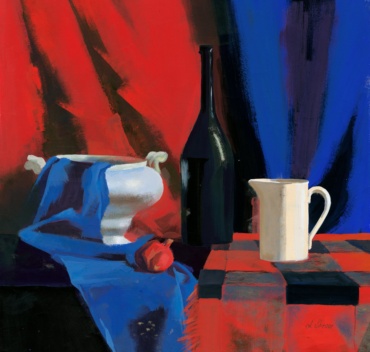 Blue-Red Still Life – Anastasia Shrom
